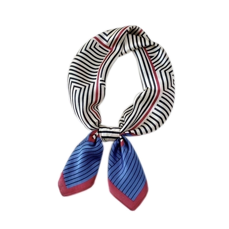 Simple Square Silk Scarf