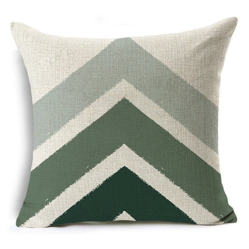 Vacation Plant Linen Pillow Cases