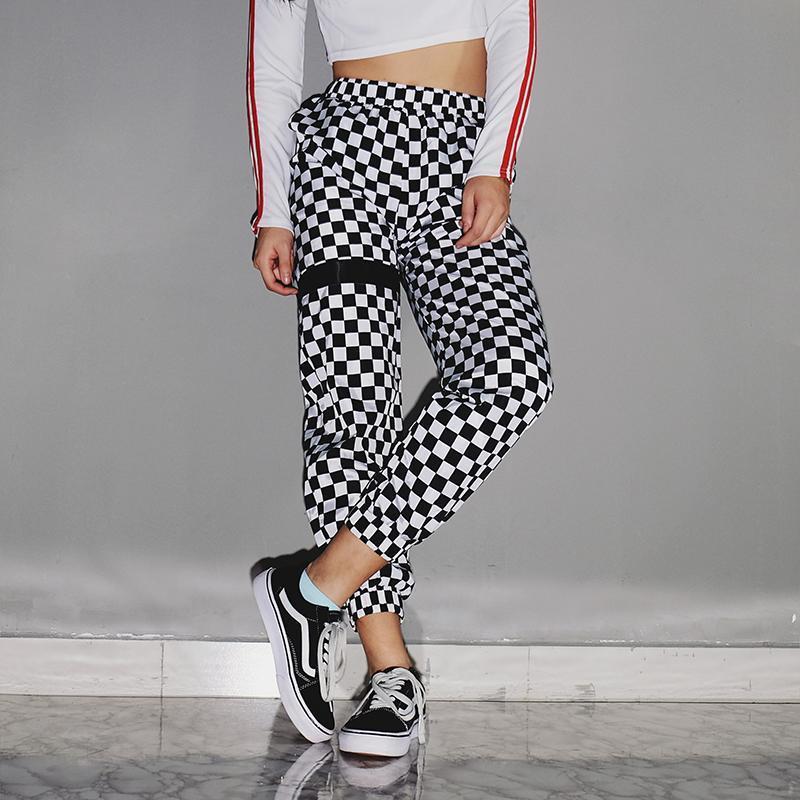 Checkered Racer Trouser
