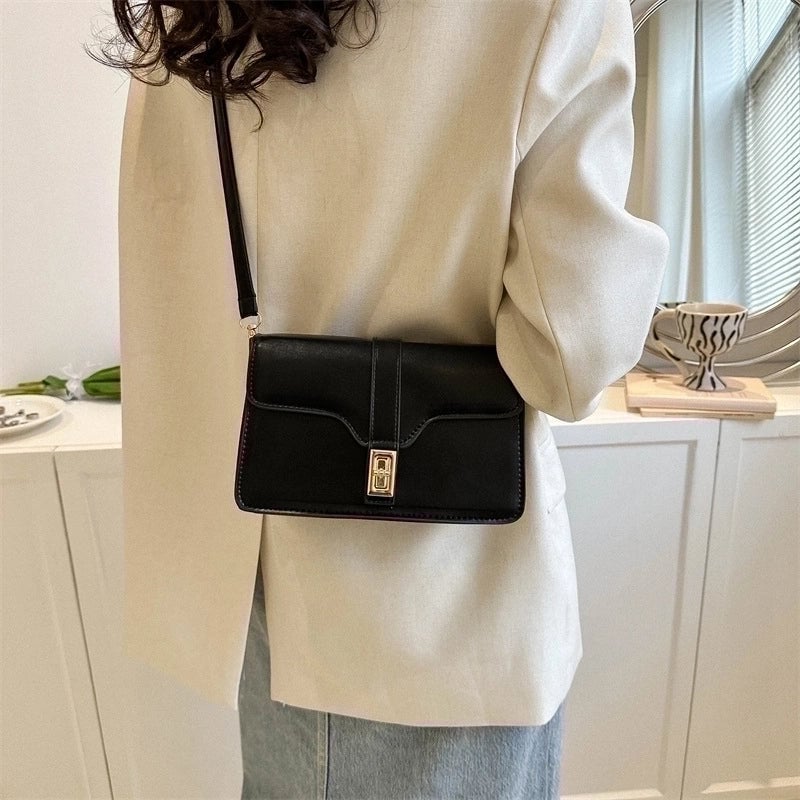 Women's Small All Seasons Pu Leather Streetwear Shoulder Bag