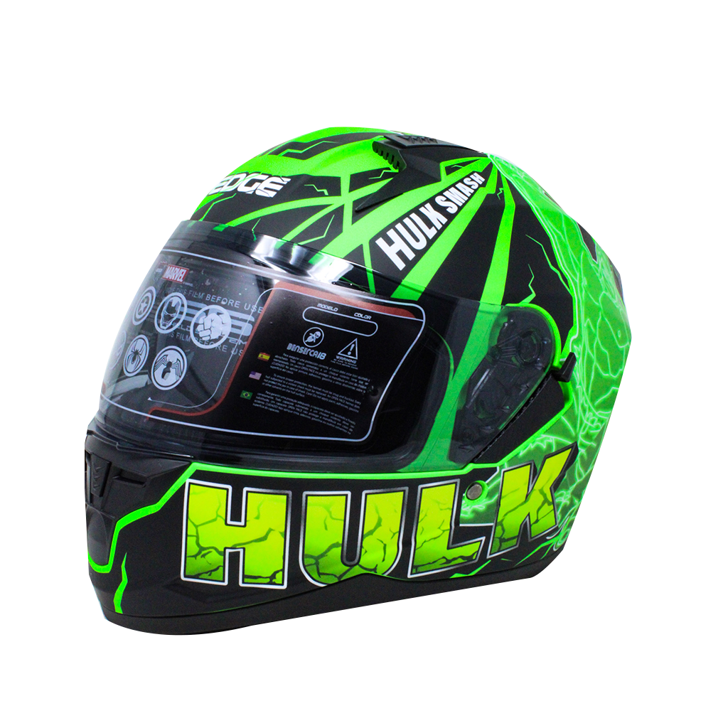 Casco Edge Integral Marvel Hulk