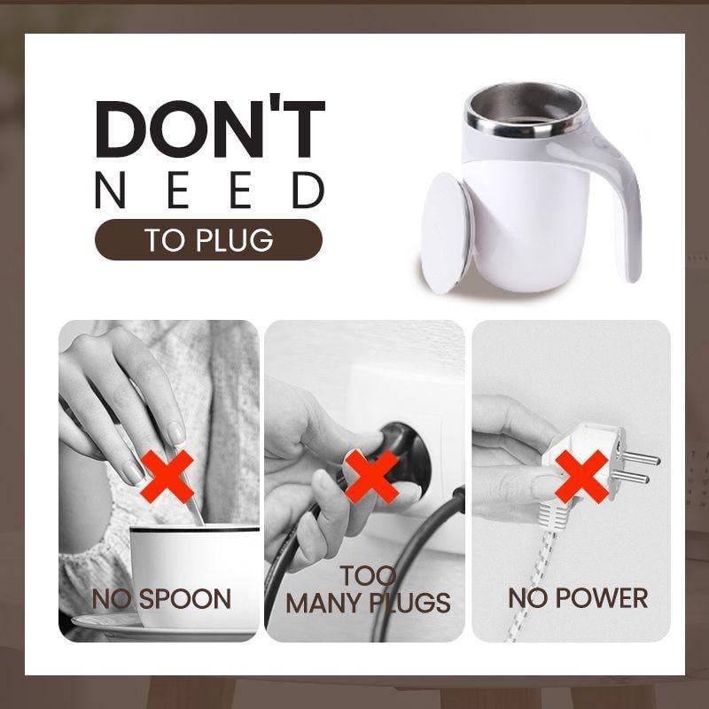 48% OFF Magnetic Automatic Self-Stirring Coffee Mug