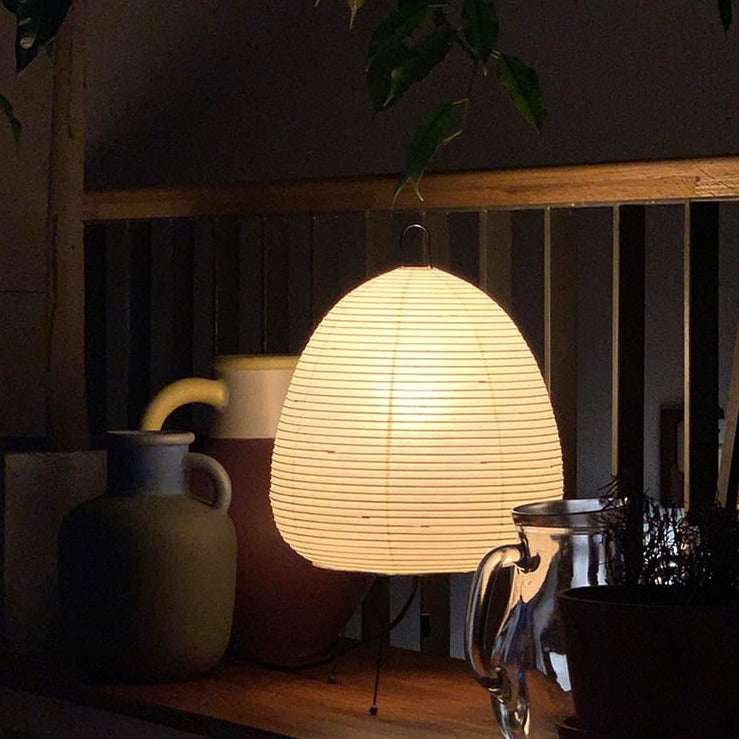 LED  Rice Paper Table Lamp