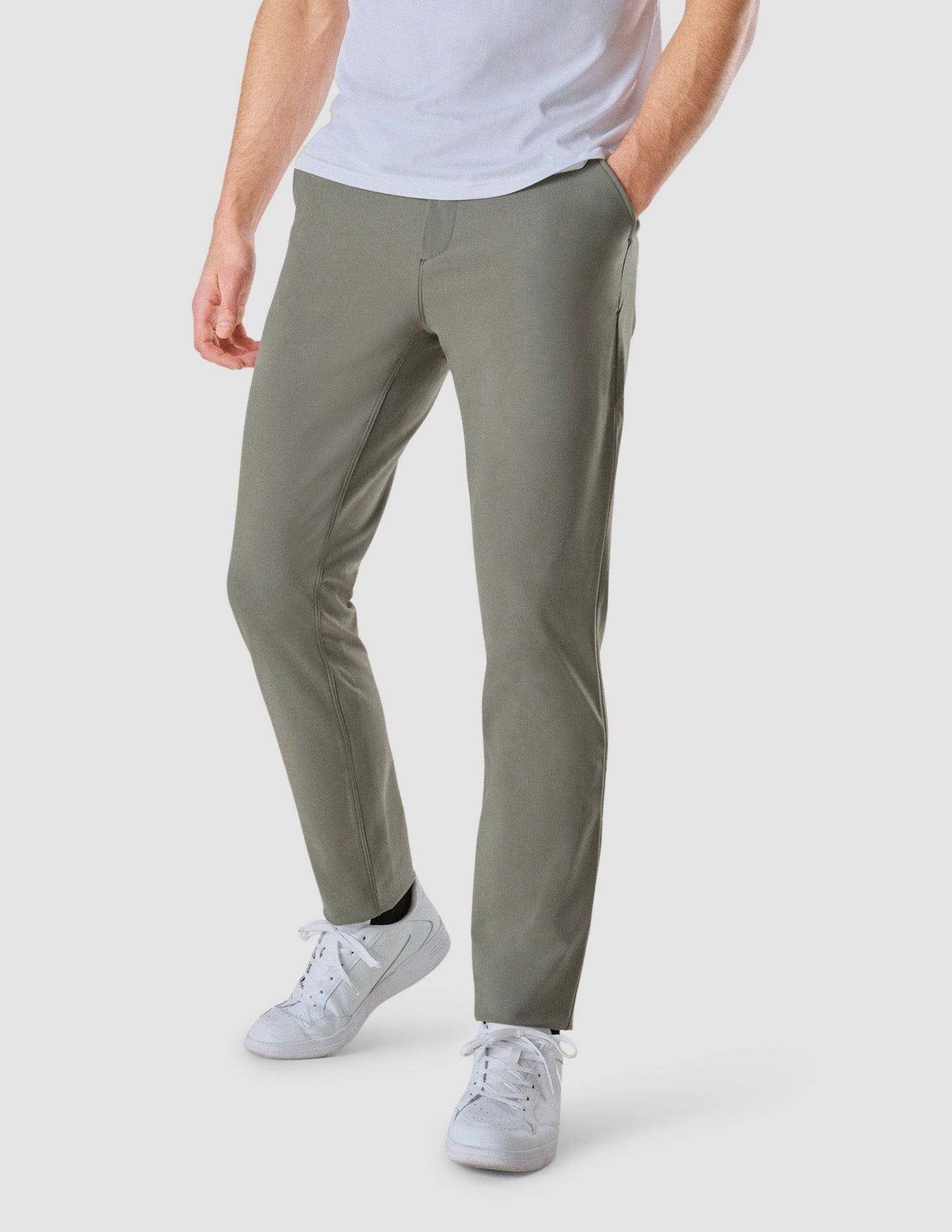 Pants Slim Limestone