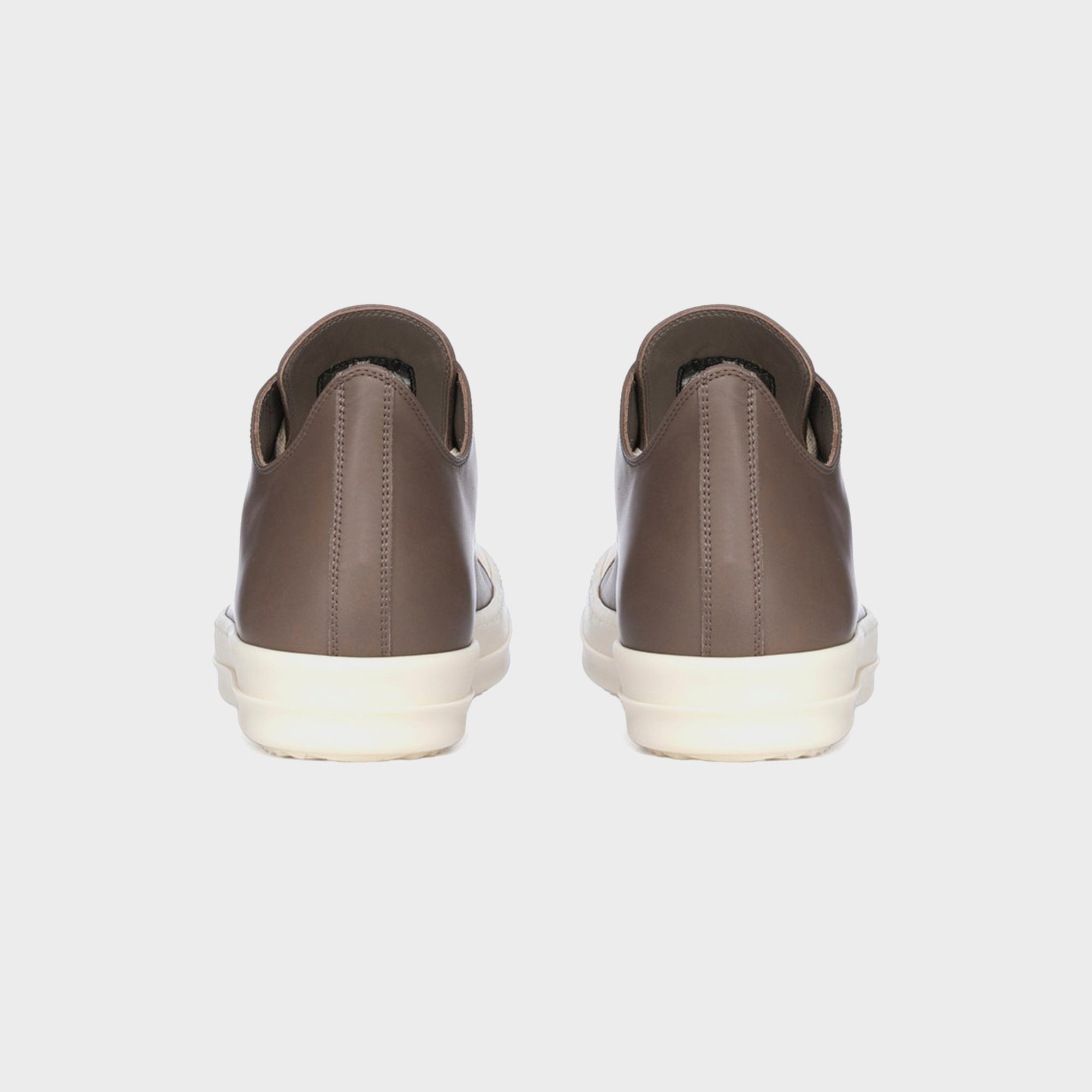 Rick Owens Low Sneakers Scarpe in Pelle - Dust / Milk / Milk