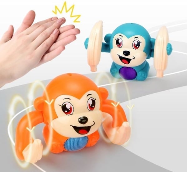 HOT SALE NOW-49% OFF Early infant electric flip and head monkey toys