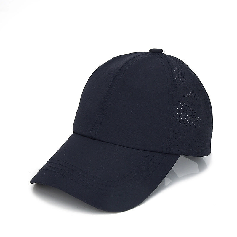 Women's Minimalist Classic Style Solid Color Curved Eaves Baseball Cap