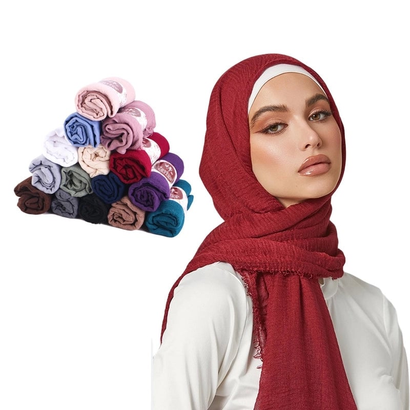 Breathable Cotton And Linen Covered Scarf Scarf Scarf Ethnic Style Covered Turban Hat