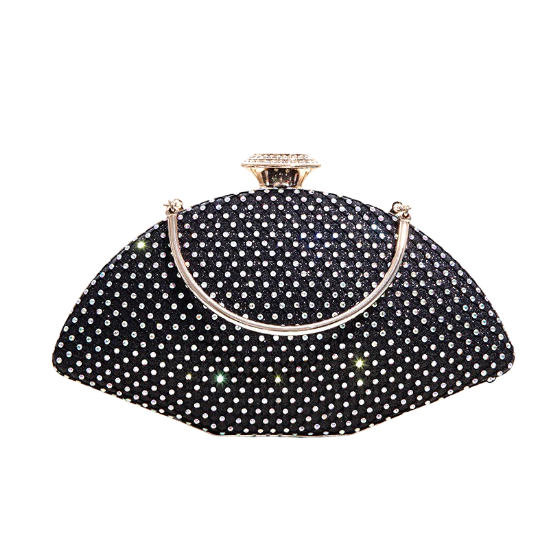 Shiny Rhinestone PVC Evening Clutch Bag