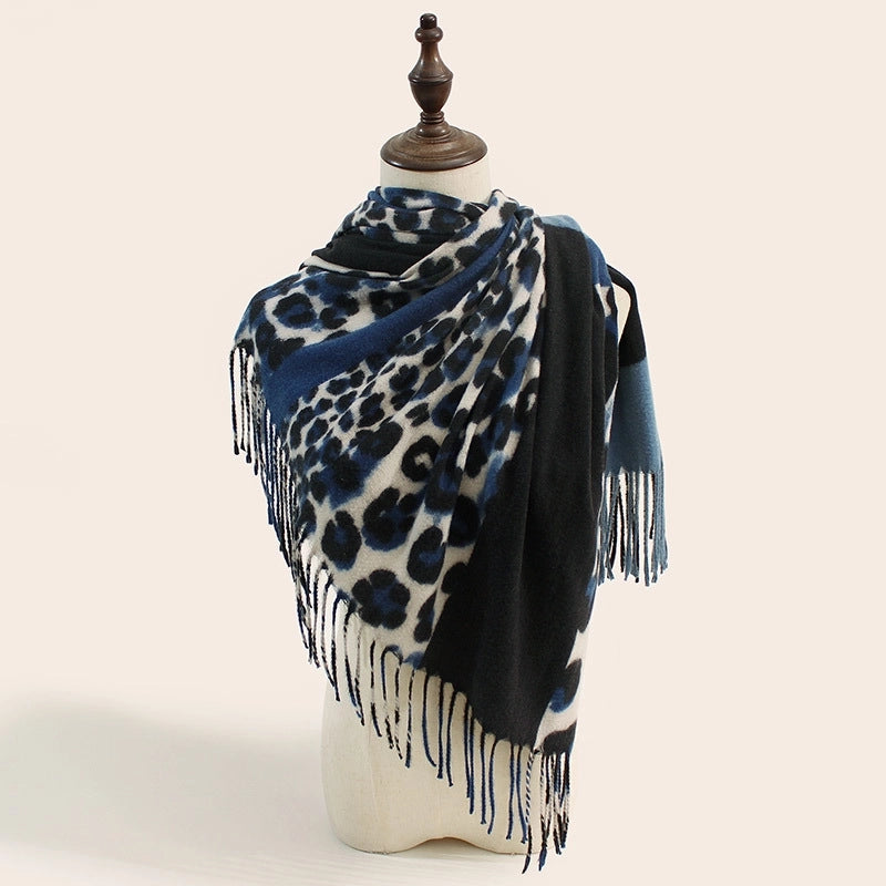 Women's Ethnic Style Color Block Polyester Printing Shawl
