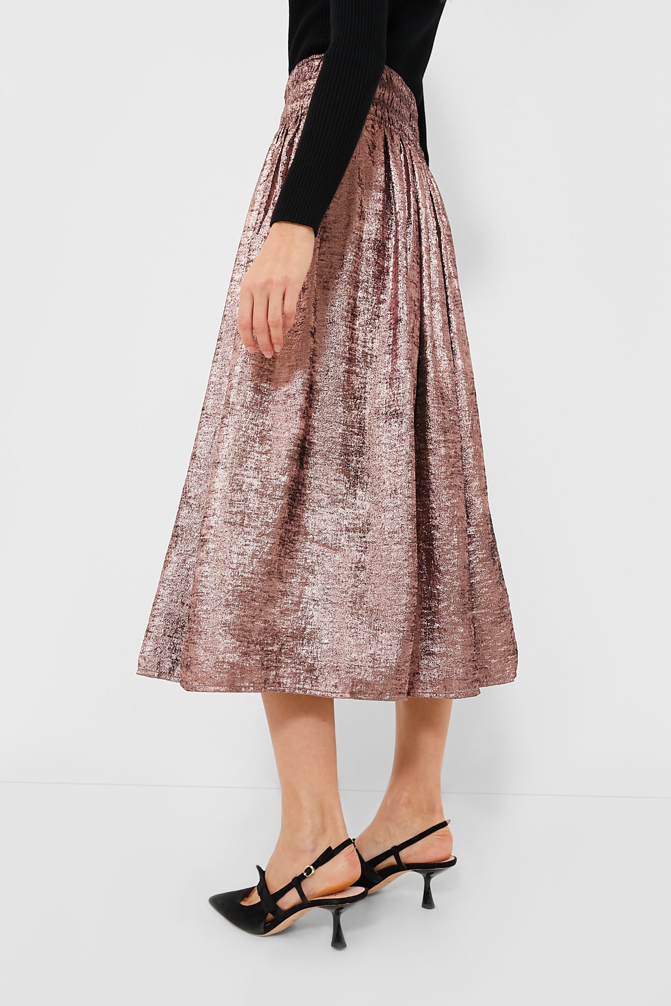 Rose Gold The Viola Skirt
