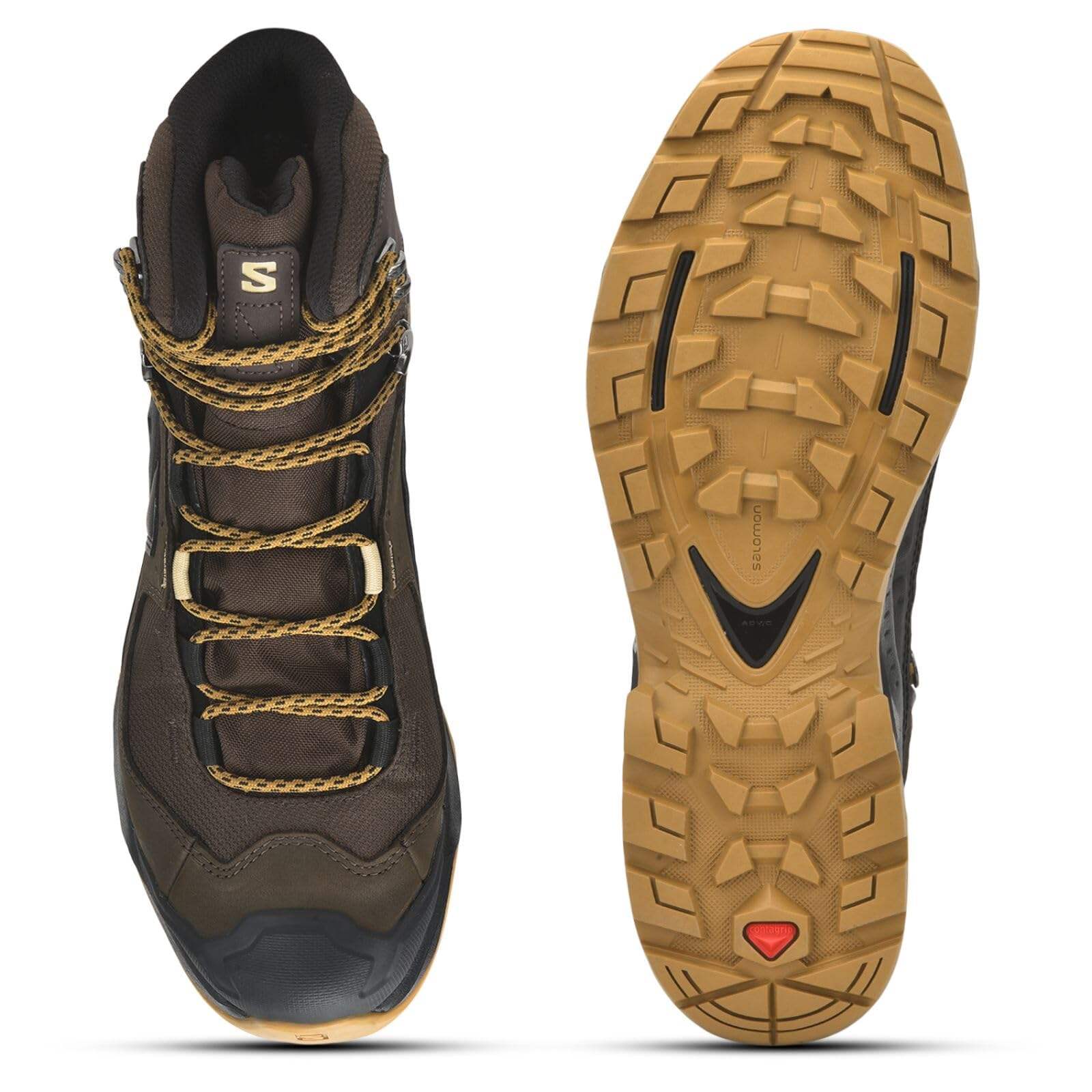 wxl-SALOMON Quest Element Gore-Tex - Tenis de Correr para Hombre, Delicioso