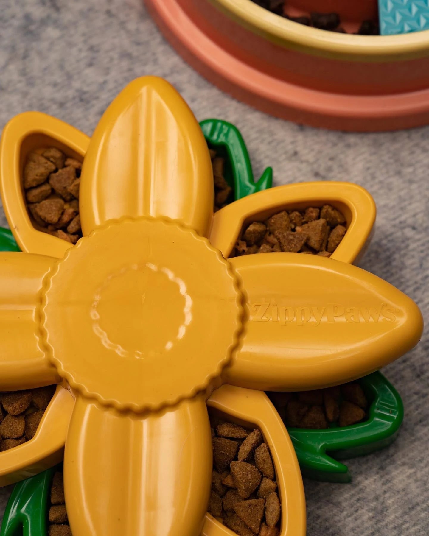SmartyPaws Puzzler Interactive Dog Toy - Sunflower