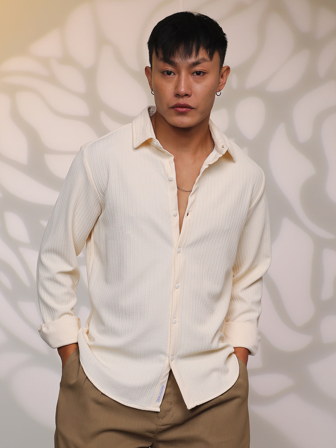 Stripe-Creased Shirt