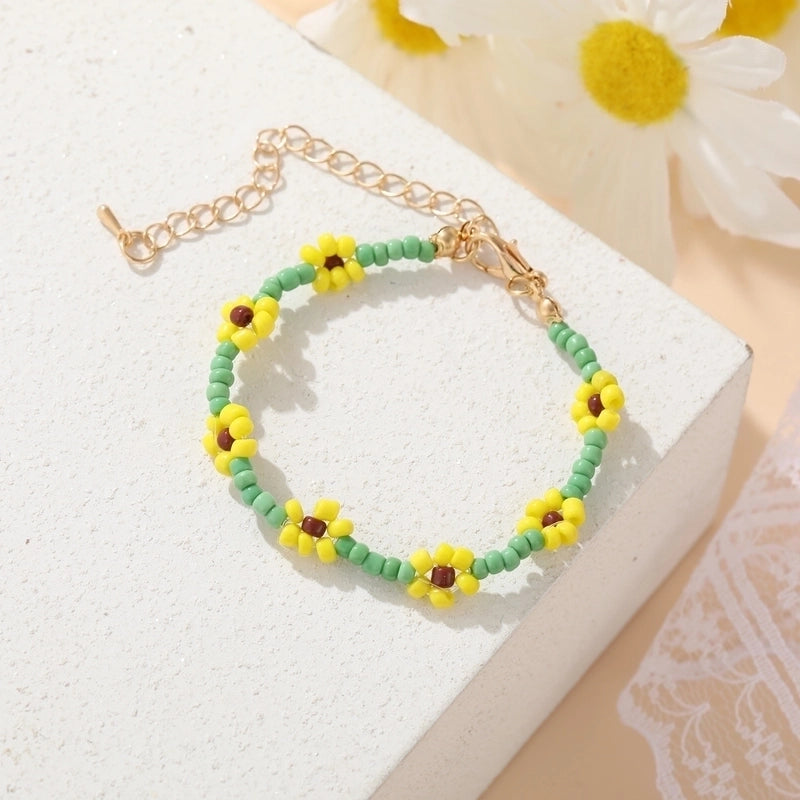 12 Pieces Minimalist Geometric Beaded Inlaid Pearls Women's Necklace