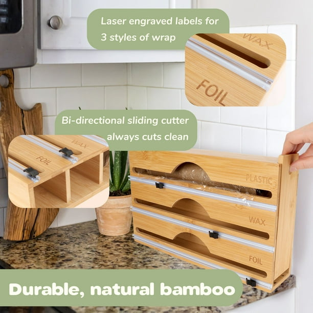 3 Layers Aluminum Foil Wrap Dispenser