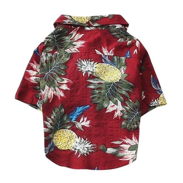 FLORAL PRINTED CAT DOG CLOTHES