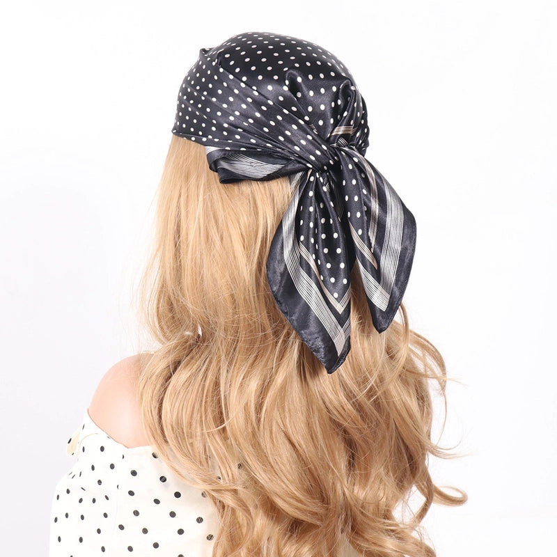 Unisex IG Style Hip-Hop Polka Dots Polyester Kerchief