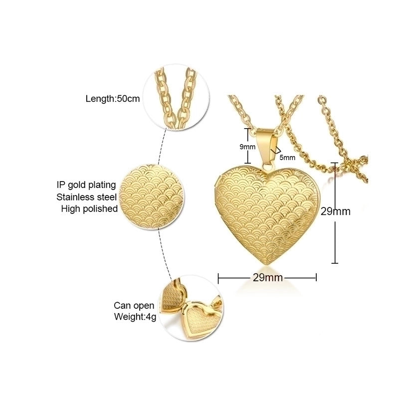 Fashion Letter Heart Shape 201 Stainless Steel 18K Gold Plated Plating Stainless Steel Necklaces