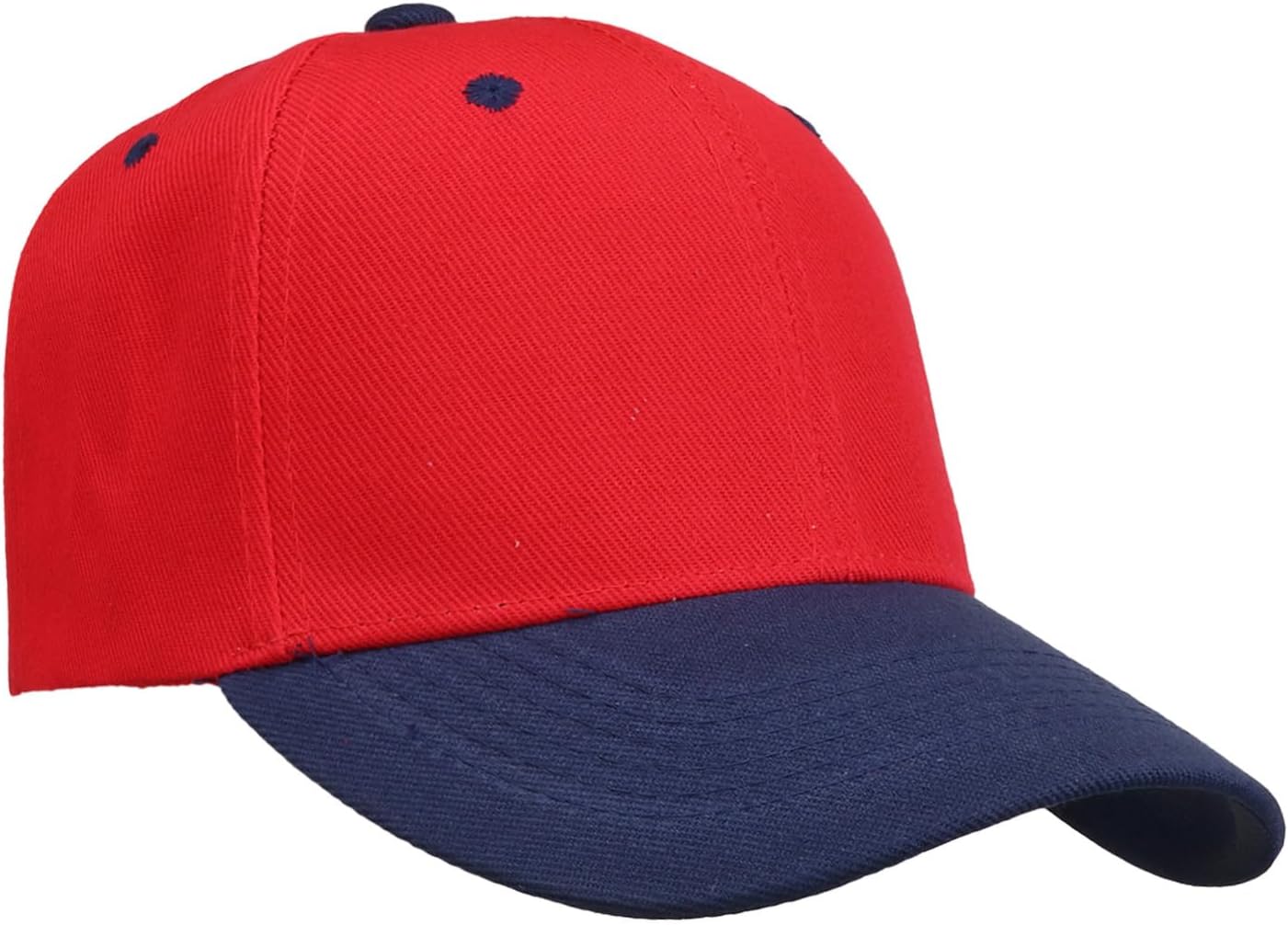 Falari Wholesale Bulk Lot 12-Pack Baseball Cap Adjustable Size Plain Blank Solid Color