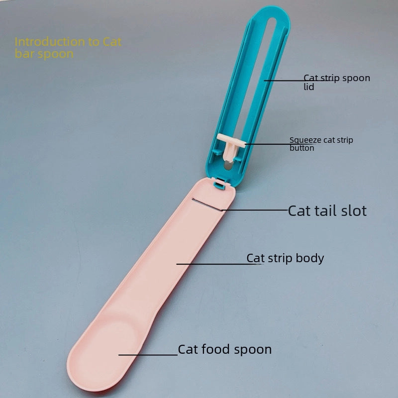 New Explosion Style Cat Bar Spoon Feeder Cat Bar Squeezer Pet Supplies Food Spoon