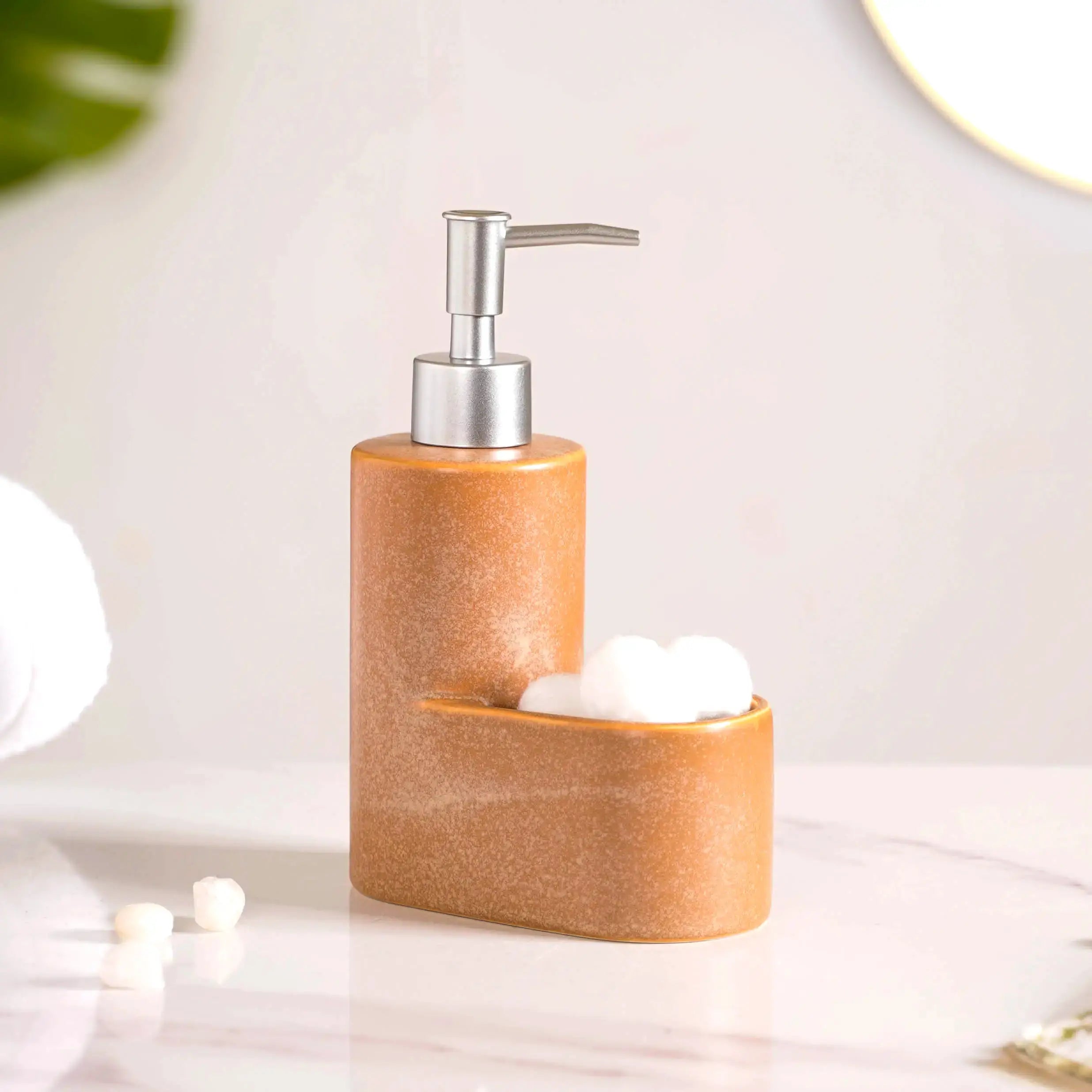 Liquid Soap Dispenser With Holder