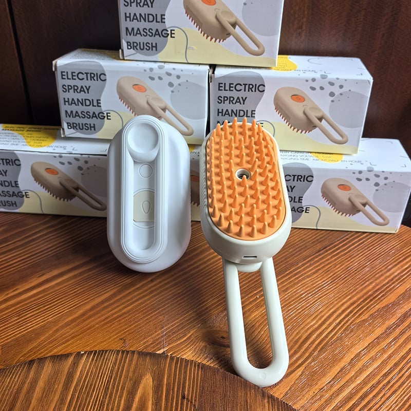 🔥🔥Last Day Low Price in History-- Pet Electric Spray Massager and Steam Brush Comb-❤️❤️Buy 1 Get 1 Free