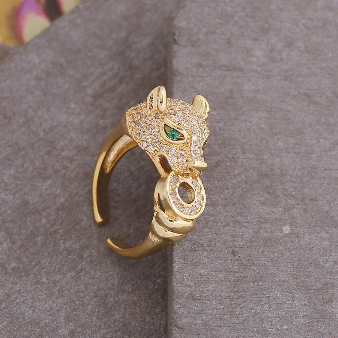 Women Animal Metal Electroplating Rings