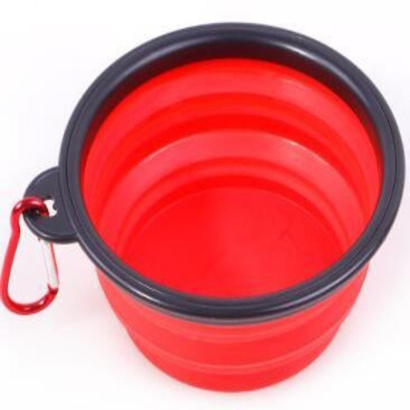 Silicone Collapsible Dog Feeding Bowl