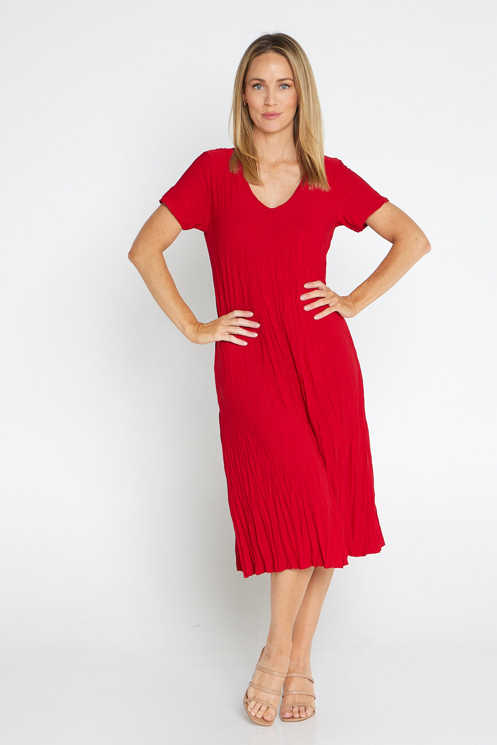 Stella Dress - Red