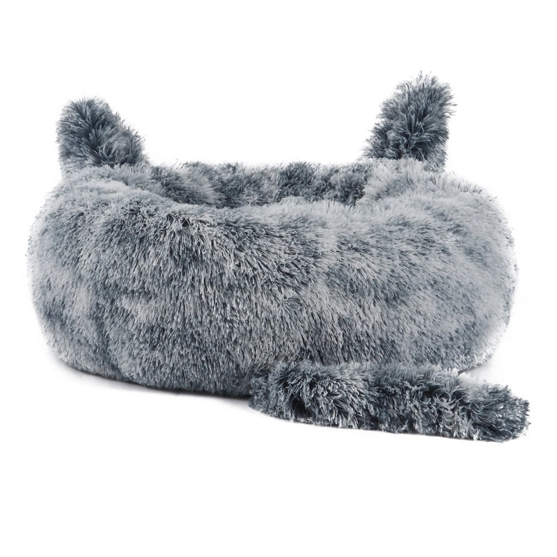 Minimalist Cloth Solid Color Pet Bed