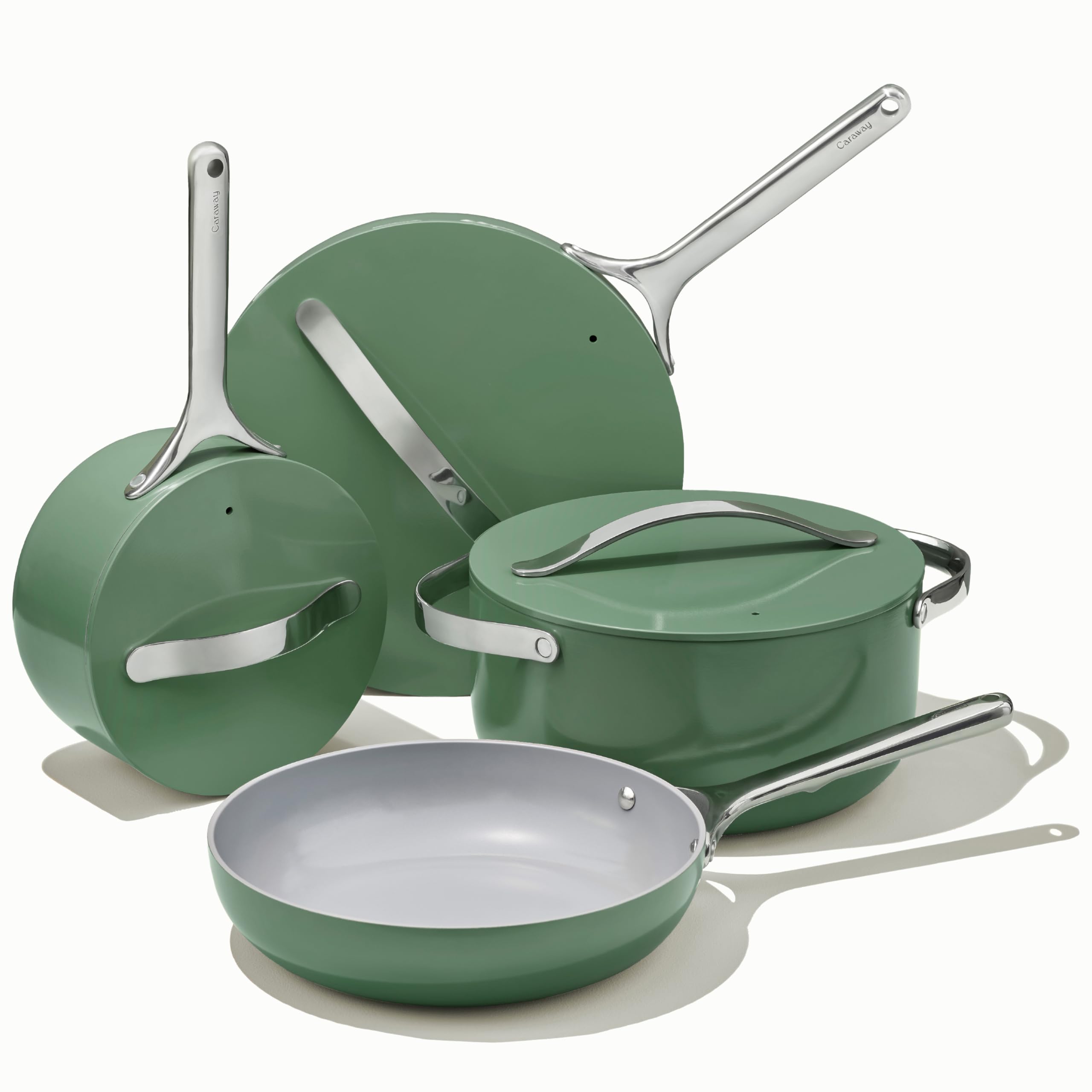 QVC 2025 New year promotion🎉Caraway Home Nonstick Ceramic Cookware Set🍳🥘🍲