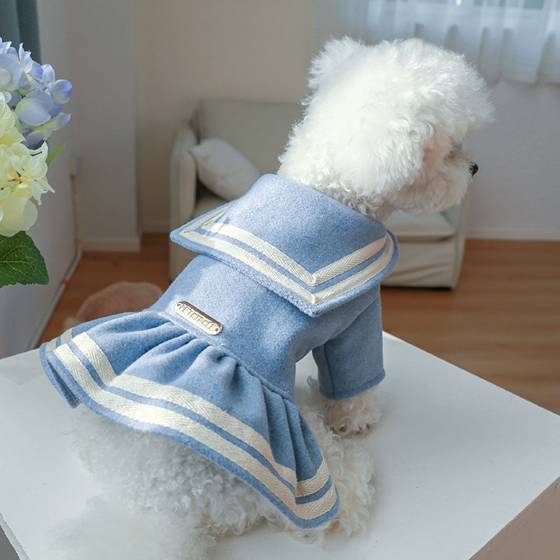 Cape Design Dog Cat Dress Coat