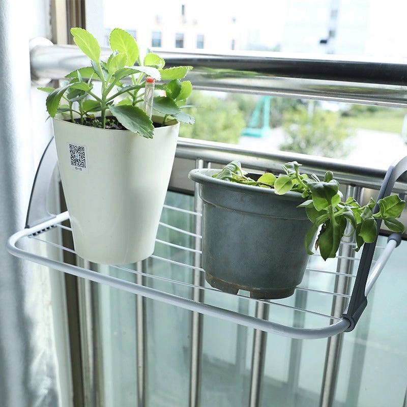 Creative Hanging Windowsill Drying Rack Simple Folding Drying Rack Bedroom Balcony Shoes Drying Rack Bathroom Storage Rack
