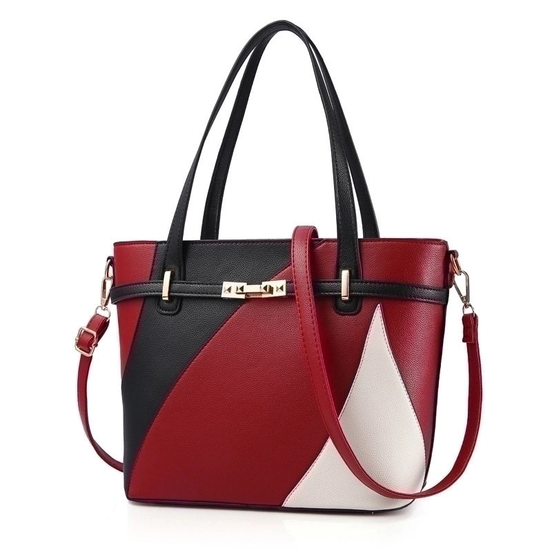 3 Pieces Women'S Large All Seasons Pu Leather Vacation Bucket Bag