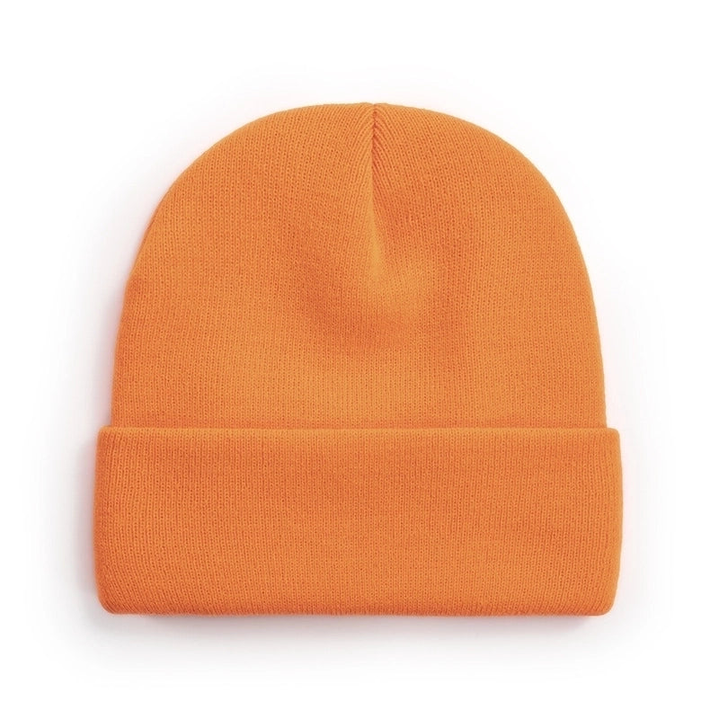 Unisex Minimalist Solid Color Eaveless Wool Cap