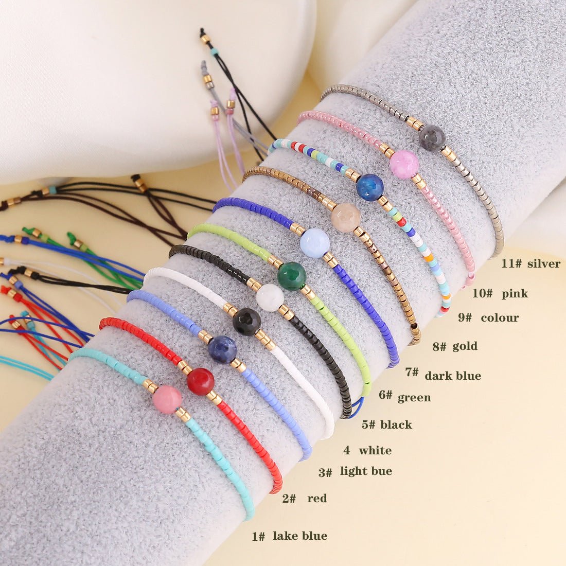 Women  Bohemian Flower Bead Bracelets