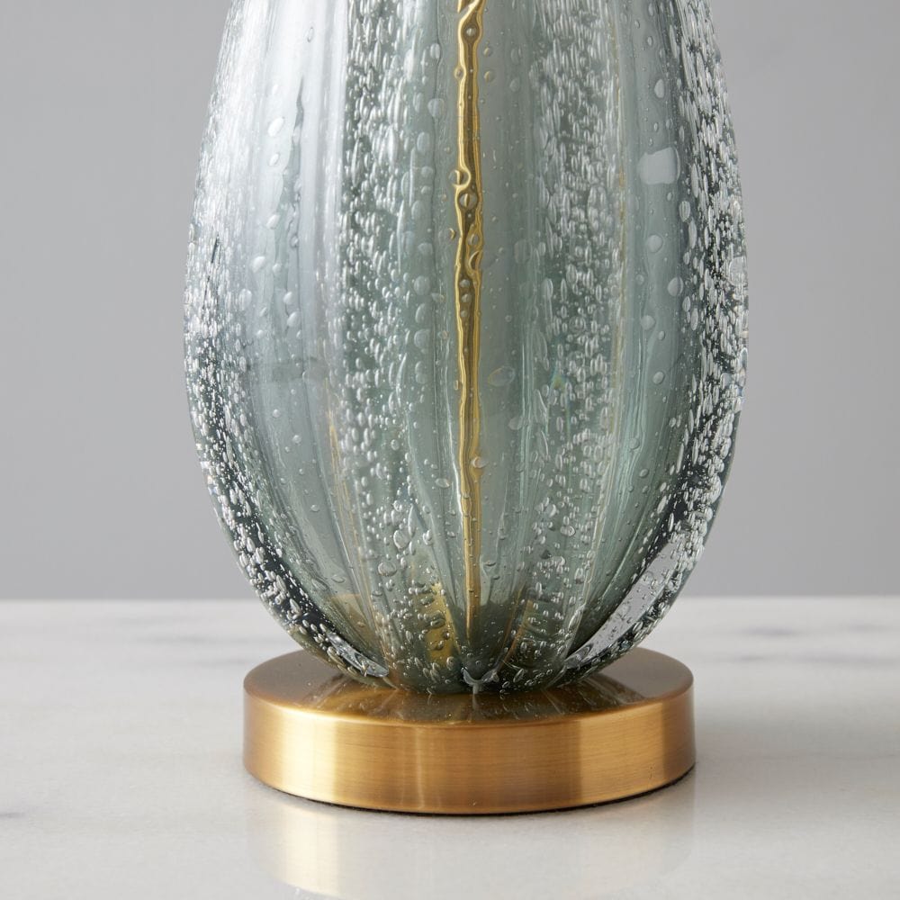 Isabela | Glass Table Lamp with Shade