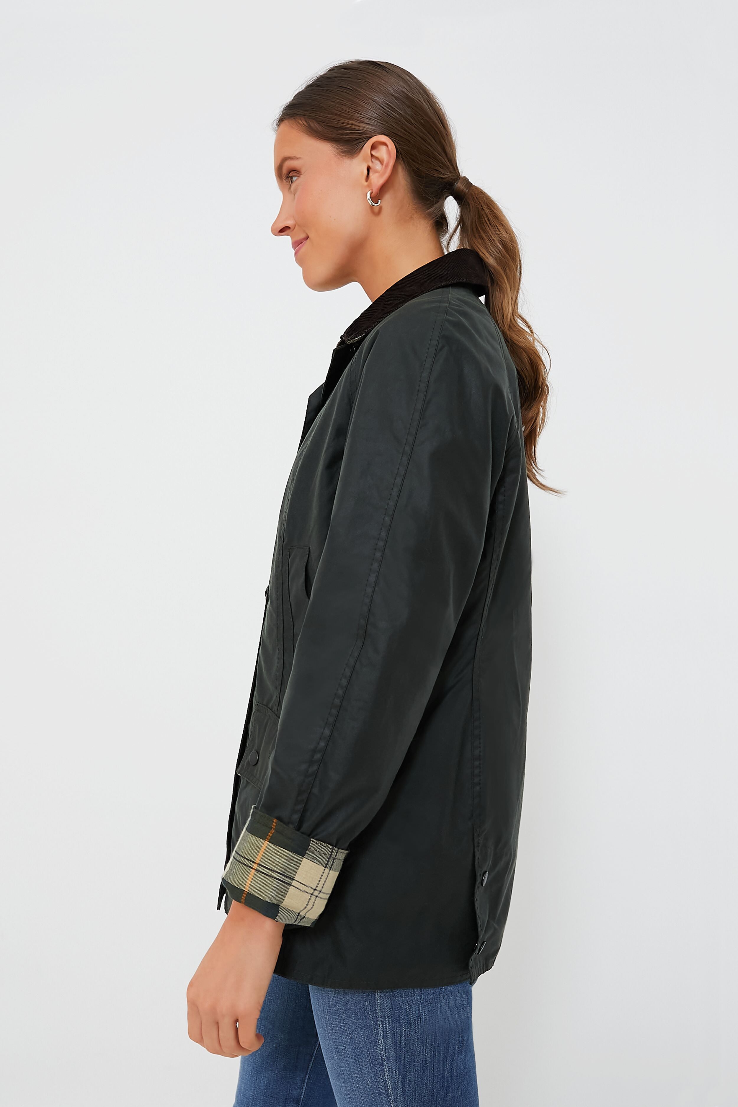 Sage Beadnell Wax Jacket
