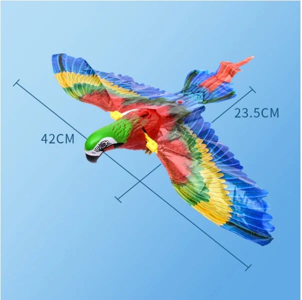 ⚡  Promotion 48% OFF - Automatic Moving Simulation Bird Interactive Cat Toy for Indoor Cats