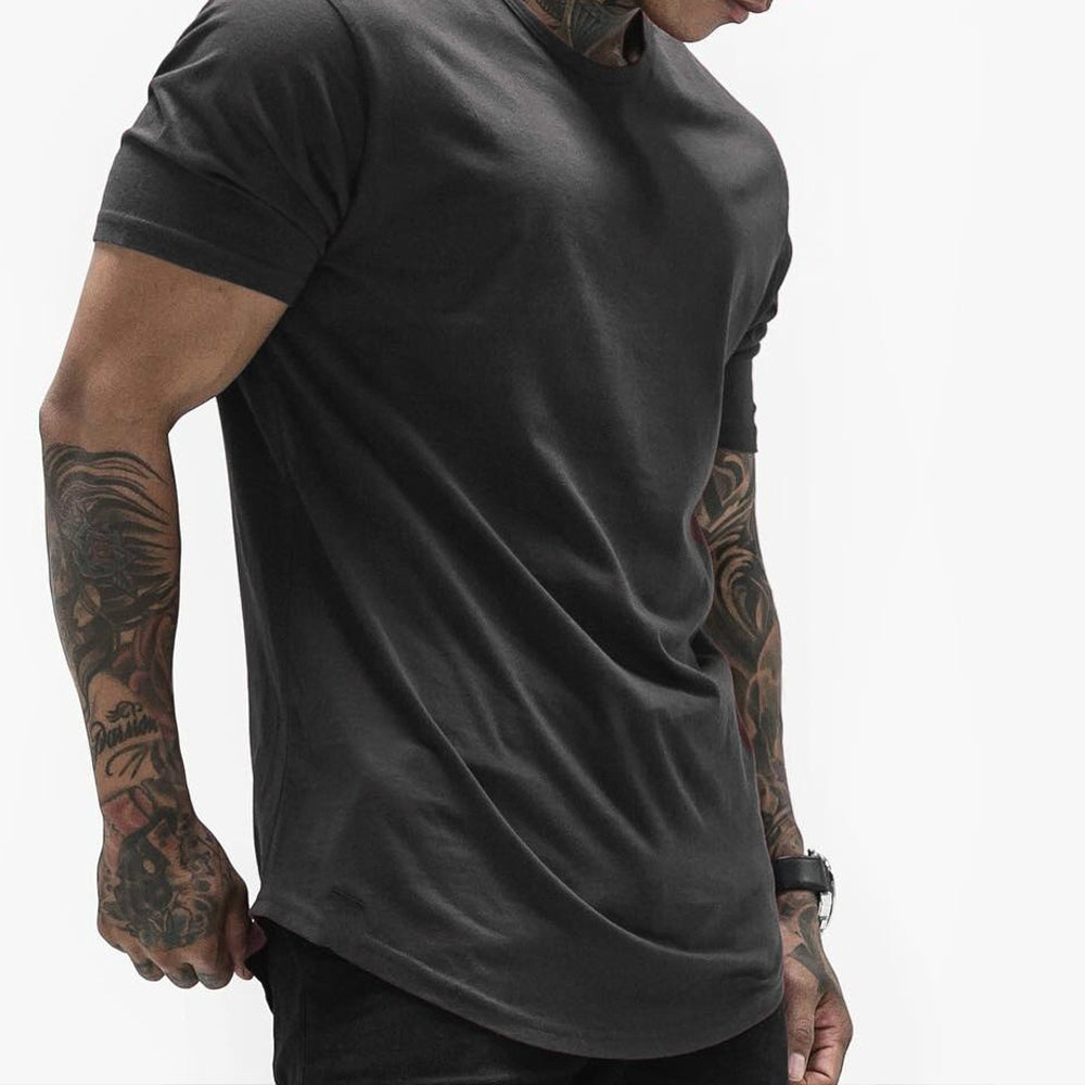 Ceron Round-Hem Shirt