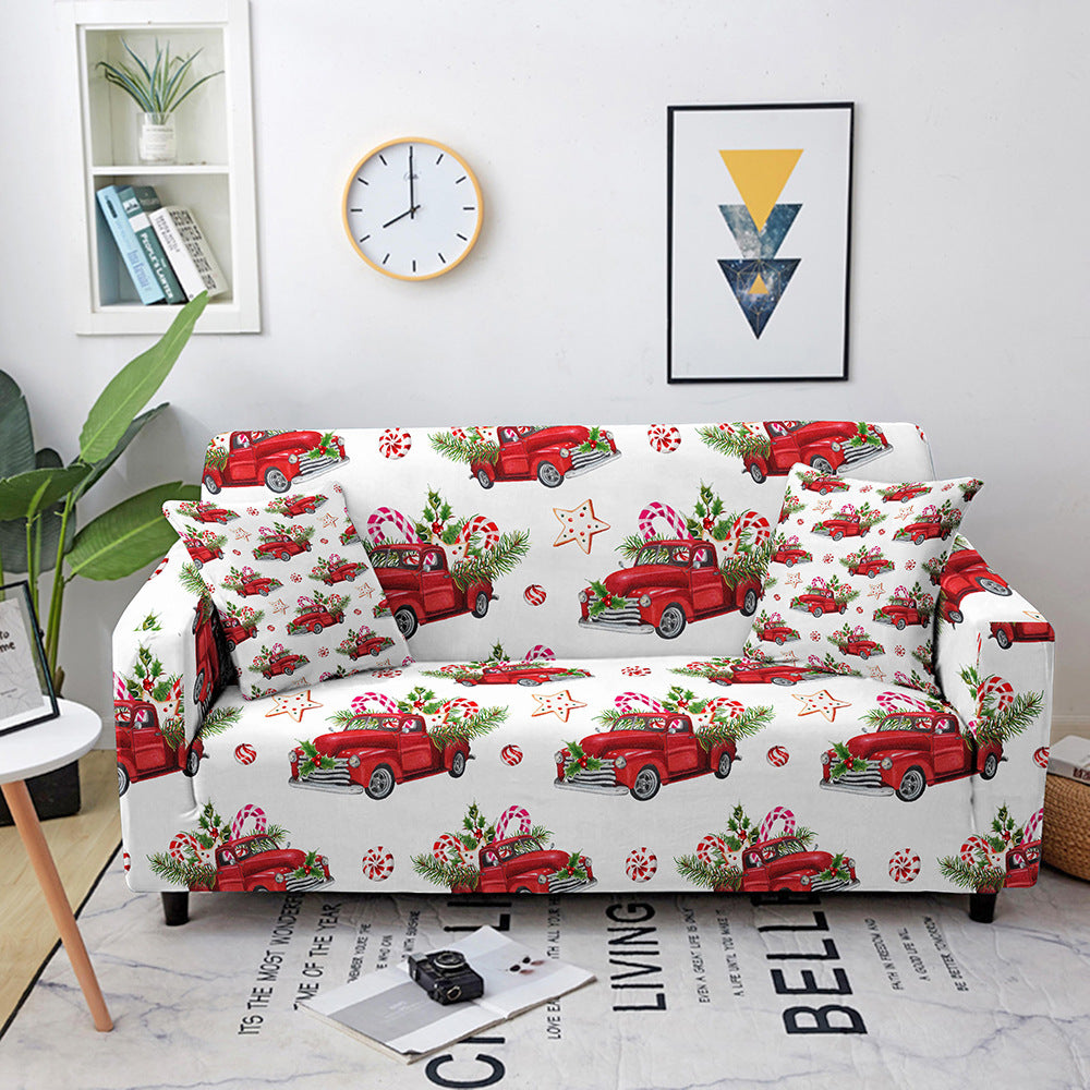 🎄Early Christmas Sale🎁2023 Merry Christmas Sofa Cover(🎉Buy Two Free Shipping)