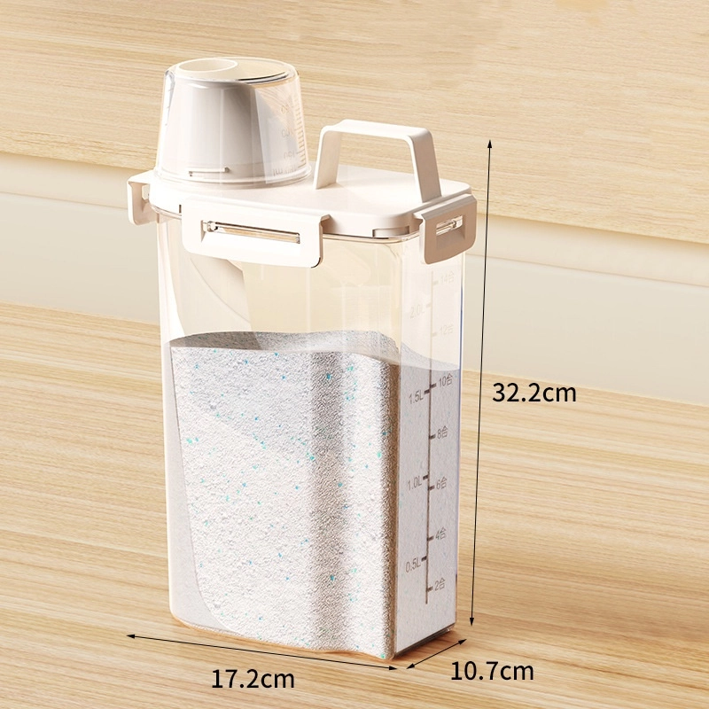 Minimalist Solid Color PP Storage Container Box
