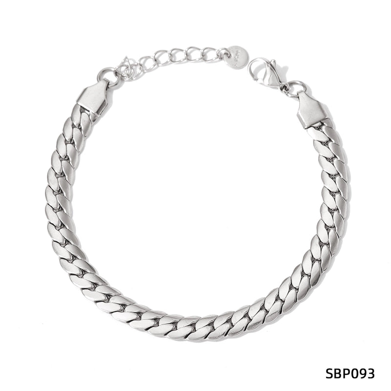 2 Pieces IG Style Modern Style Square Solid Color 304 Stainless Steel 16K Gold Plated White Gold Plated Gold Plated Zircon Bracelets In Bulk