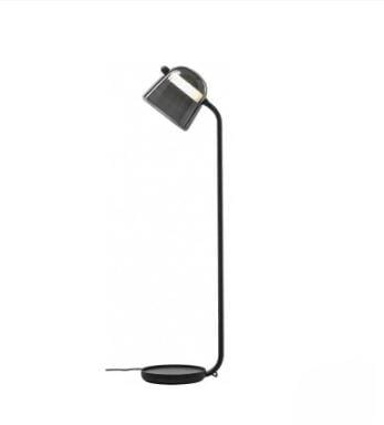 Drew | Modern Glass Floor Lamp