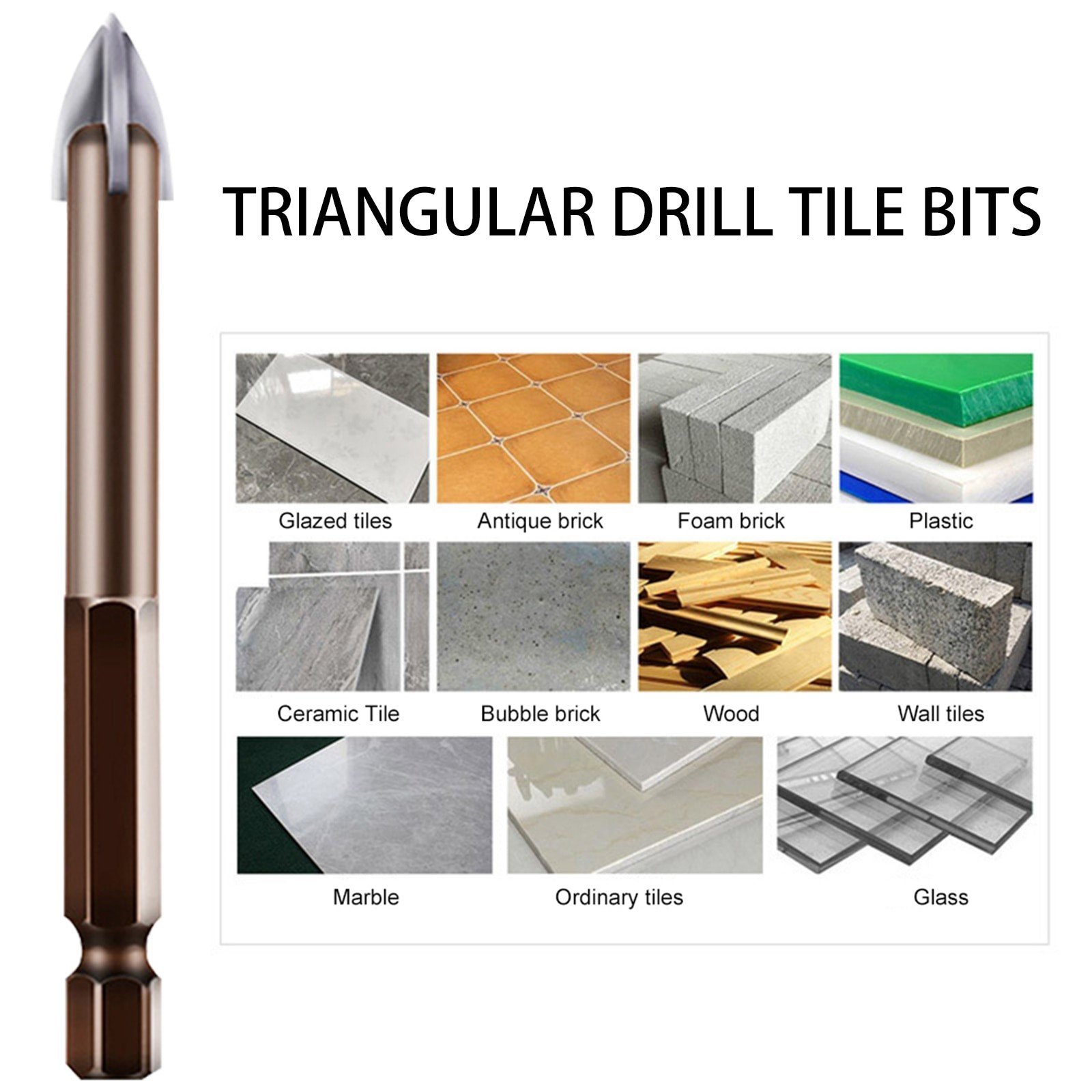 Efficient Universal Drilling Bits