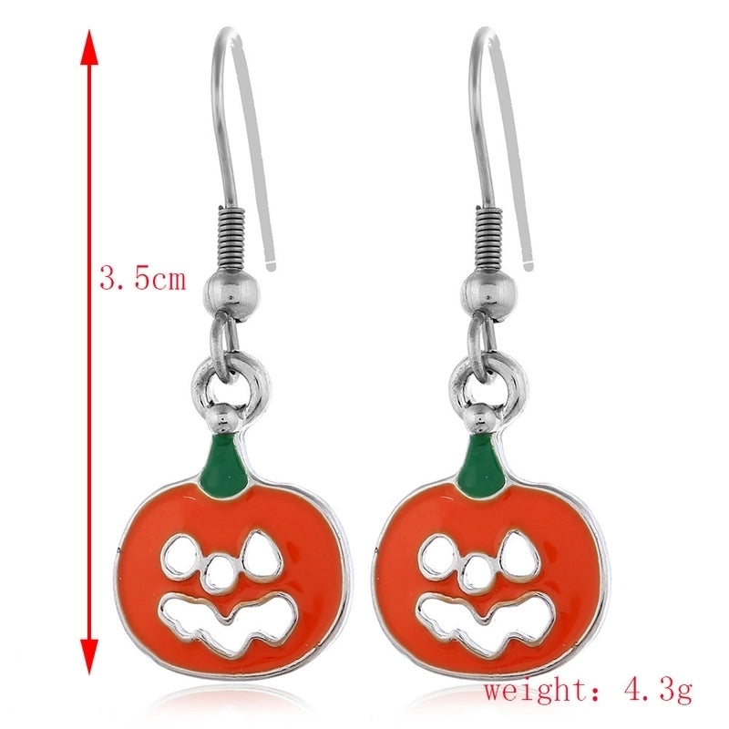 6 Pieces Gothic Cat Spider Alloy Women'S Drop Earrings 1 Pair
