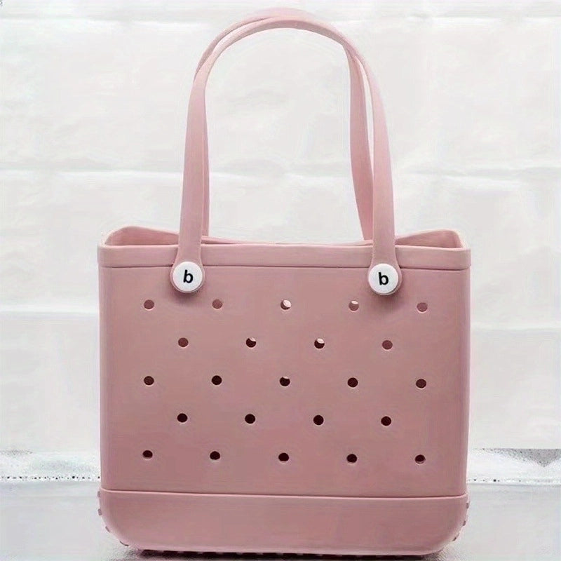 Women's Pvc Solid Color Streetwear Square Open Shoulder Bag