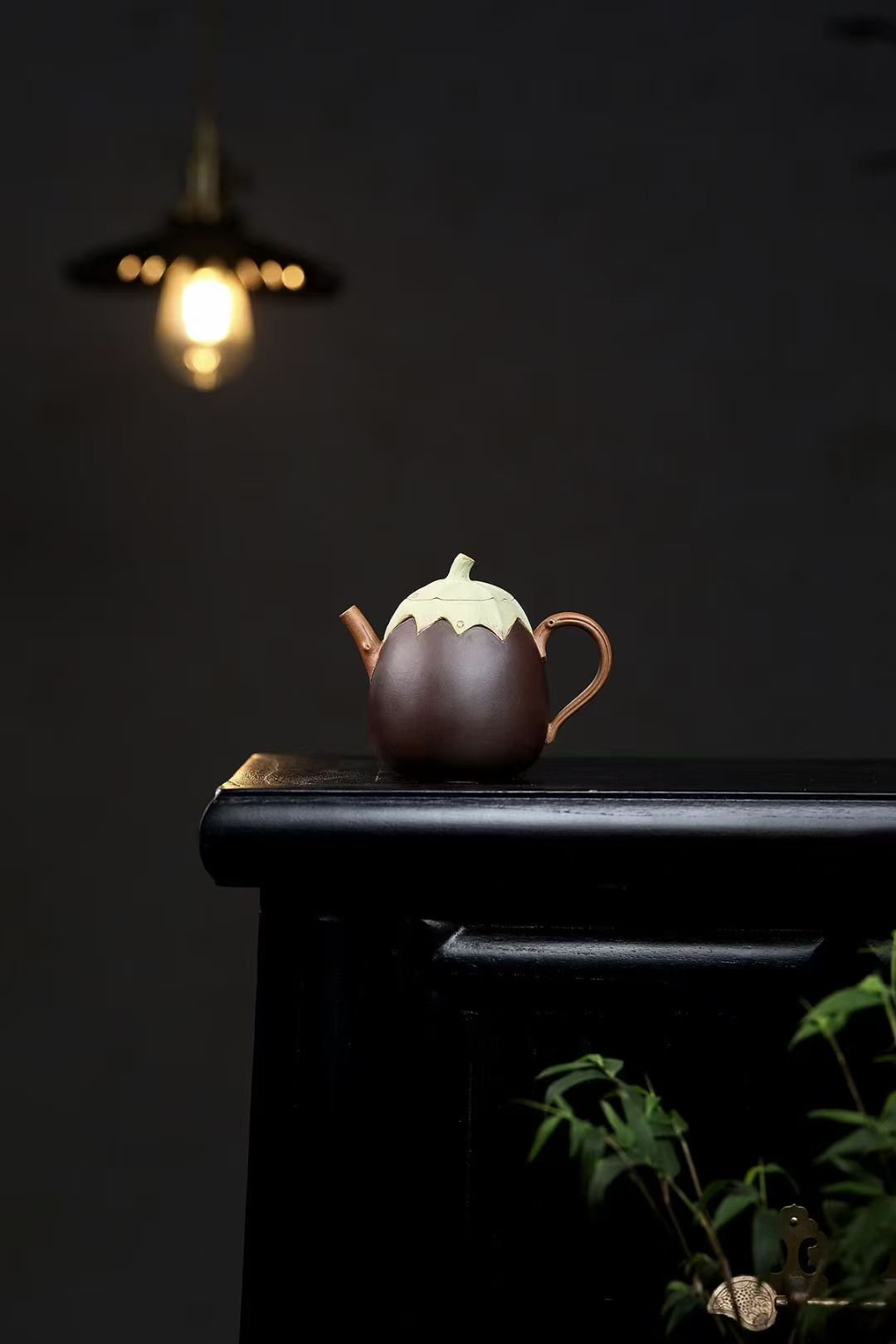 Original ore clay powder decoration home collection old purple clay · 120cc