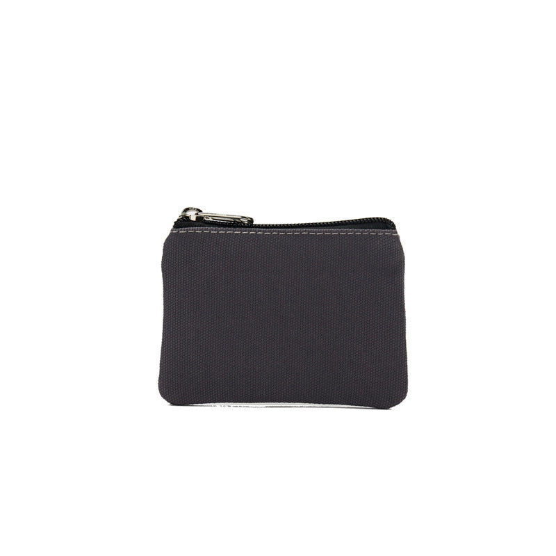 New Cotton Canvas Fashion Men's And Women's Coin Purse Card Holder Simple Fabric Coin Pouch Storage Bag